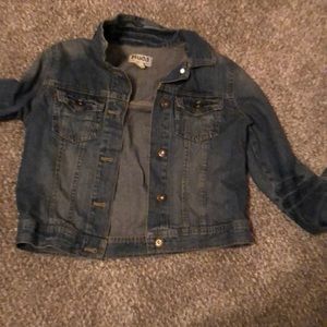 jean jacket from mudd